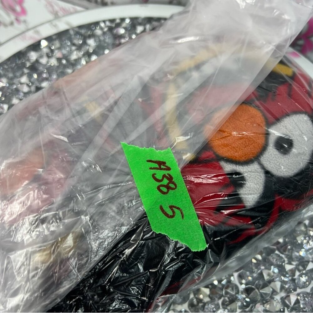 Disney pj bottoms muppets fleece warm cozy soft Black and Red Pajama Pants - Picture 7 of 7